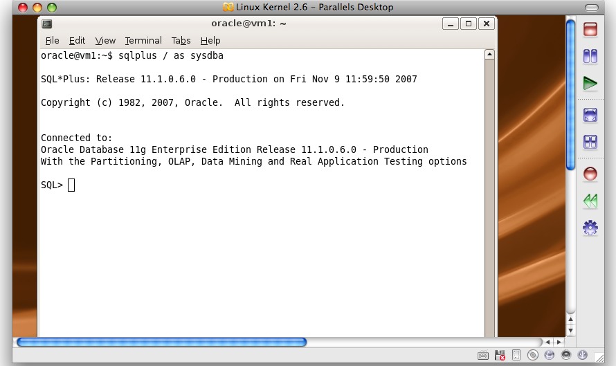 install xserver for a mac running oracle 11g
